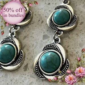 Bohemian Retro Turquoise Stone Vintage Drop Earrings
Long Boho Earrings